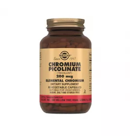 Солгар (Solgar) Хром піколінат капс. №90