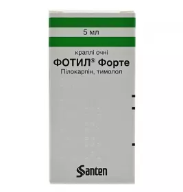 Фотіл форте краплі очні по 5 мл у флаконі