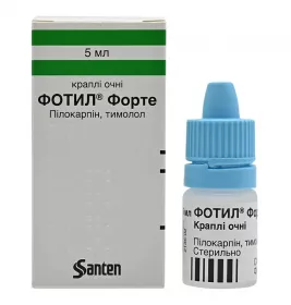 Фотіл форте краплі очні по 5 мл у флаконі