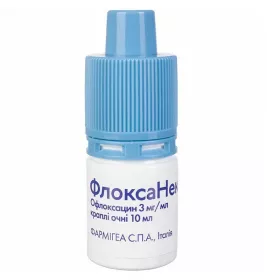 Флоксанекст очні краплі 3 мг/мл по 10 мл у флаконі 1 шт. - ФАРМЛІГА