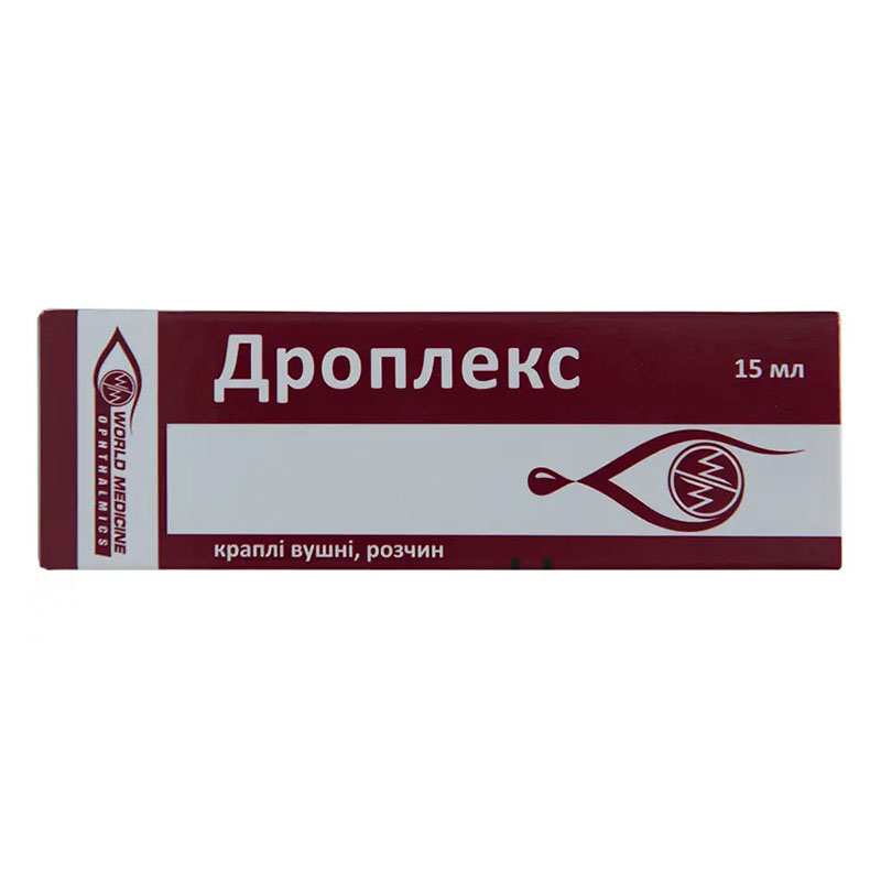 Дроплекс краплі по 15 мл у флаконі