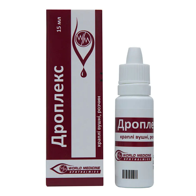 Дроплекс краплі по 15 мл у флаконі