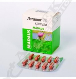 Легалон 70 капсули по 70 мг 60 шт. (10х6)