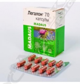 Легалон 70 капсули по 70 мг 30 шт. (10х3)