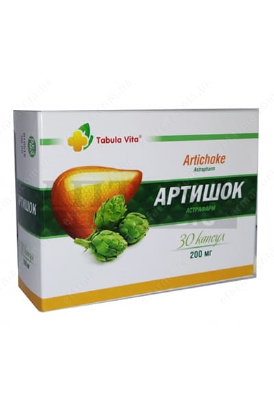 Артишок-Астрафарм капсули по 200 мг 30 шт.