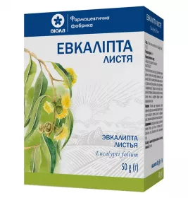 Евкаліпта листя по 50 г у пачці