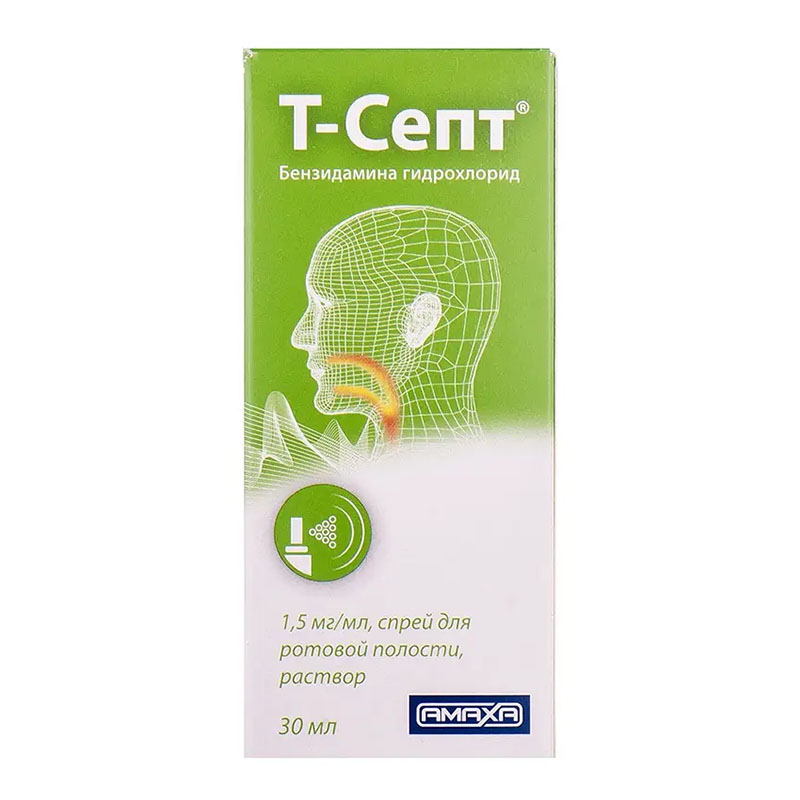 Т-Септ спрей по 30 мл у флаконі 1 шт.