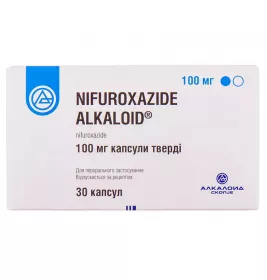 Нифуроксазид Алкалоид капсулы по 100 мг 30 шт.