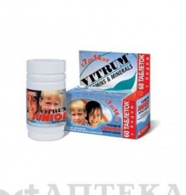 Вітрум Юніор таблетки 60 шт.