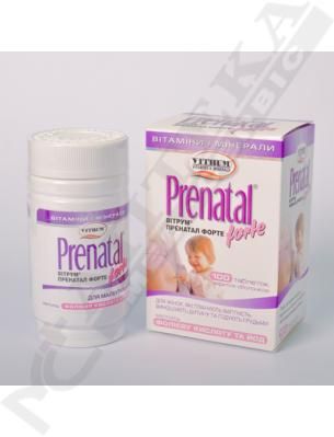 *Вітрум пренатал форте таб №100