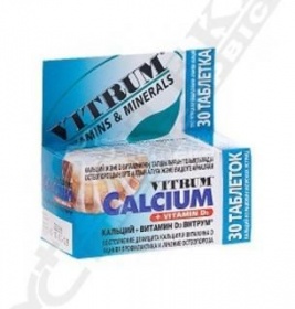 *Вітрум кальціум+віт.Д №30