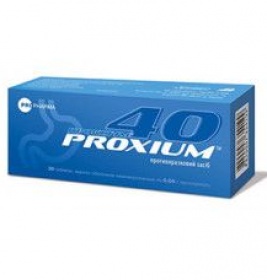 *Проксіум пор. д/ін.40мг фл.N1+розчинник 10мл