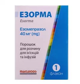 Эзорма порошок по 40 мг во флаконе 1 шт.
