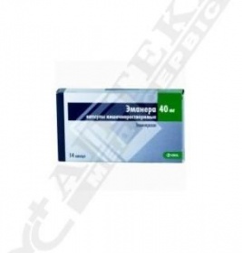 Еманера КРКА капсули по 40 мг 14 шт. (7х2)