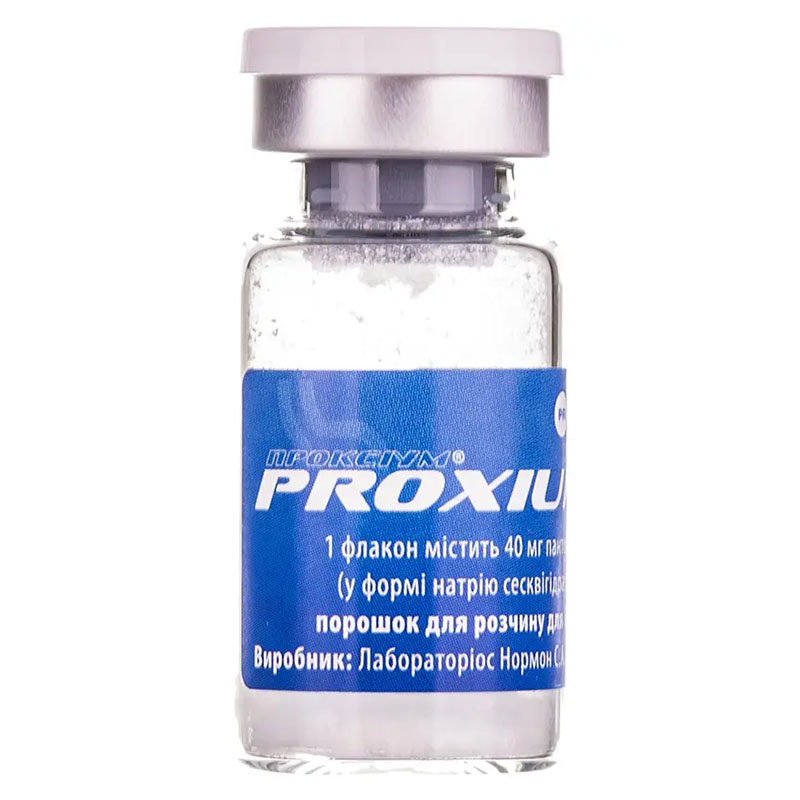 Проксиум порошок по 40 мг во флаконе 1 шт.