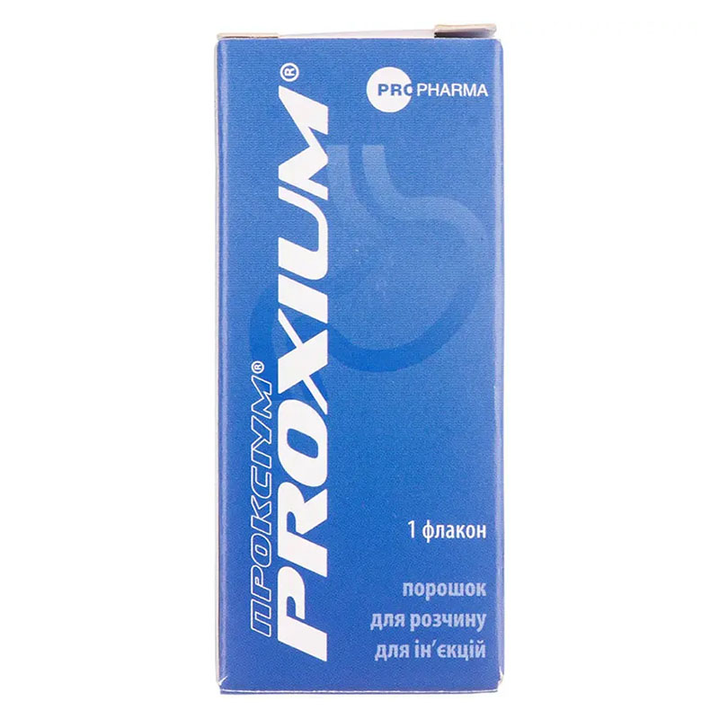 Проксіум порошок по 40 мг у флаконі 1 шт.