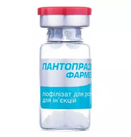 Пантопразол-Фармекс порошок по 40 мг во флаконе 1 шт.