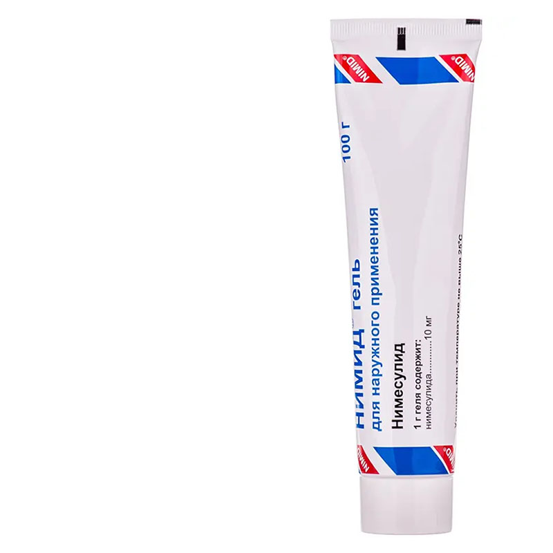 Німід гель 10 мг/г по 100 г у тубах