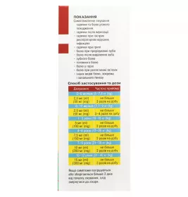 Дарфен Кідс-Дарниця для дітей суспензія 100 мг/5 мл по 200 мл у флаконі 1 шт.