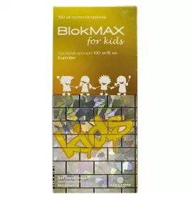 *Блокмакс д/дітей сусп.орал.100мг/5мл фл.100мл
