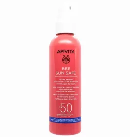 *Молочко Apivita Bee Sun Safe сонцезахисне для обличчя та тіла SPF50 200мл