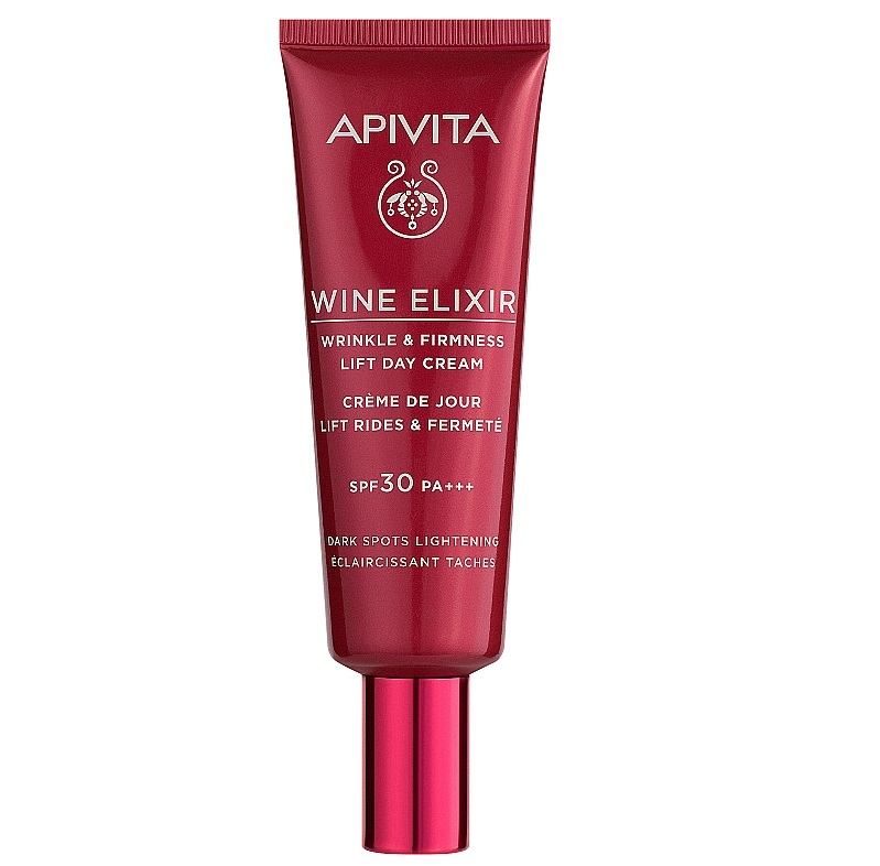 *Крем-ліфтинг Apivita Wine Elixir денний проти зморшок SPF30 40мл