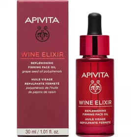 *Олія Apivita Wine Elixir для відновлення для обличчя 30мл