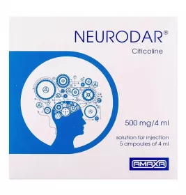 Нейродар розчин для ін'єкцій 500 мг/4 мл в ампулах 5 шт.