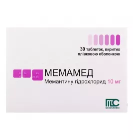 Мемамед таблетки по 10 мг 30 шт. (10х3)