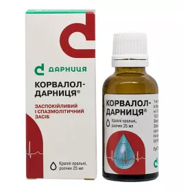 Корвалол-Дарниця краплі по 25 мл у флаконі 1 шт.