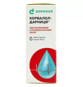 Корвалол-Дарниця краплі по 40 мл у флаконі 1 шт.