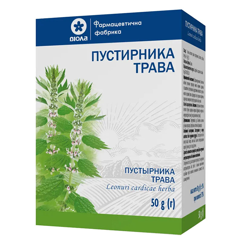 Пустирника трава по 50 г у пачці 1 шт. - Віола