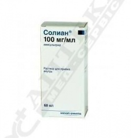 Соліан розчин 100 мг/мл по 60 мл у флаконі 1 шт.