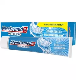 *БЛЕНД-А-МЕД з/п Компл. с ополаск. Освеж. чистота Перц.мята 125мл