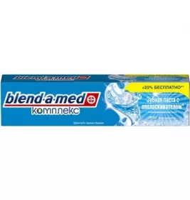*БЛЕНД-А-МЕД з/п Компл. с ополаск. Освеж. чистота Перц.мята 125мл