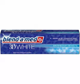 *Зубная паста BLEND A MED 3D White Арктическая Свежесть 100 мл