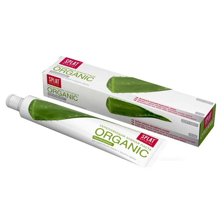 *Зубна паста SPLAT Special Organic зміцнююча 75 мл