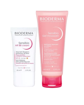 *Набір Bioderma SET2873 Сенсібіо AR BB крем 40мл+ крем-гель очищ100мл