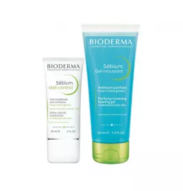 *BIODERMA набір Sebium (Мат контроль30+гель очищ.100) SET28658