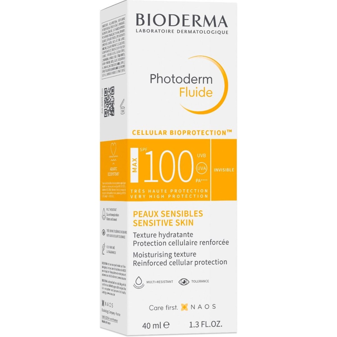 Флюид Bioderma Фотодерм Max SPF 100 40мл Флюид Bioderma Фотодерм Max SPF 100 40мл
