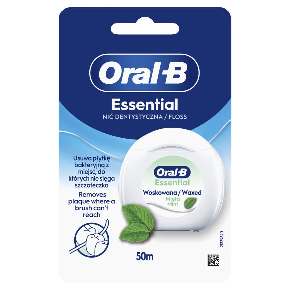 Зубная нить ORAL-B Essential Floss 50м