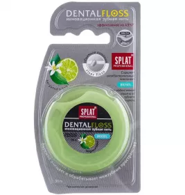 Зубна нитка SPLAT Professional Бергамот+Лайм об'ємна 30 м