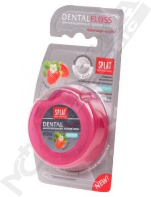 Зубна нитка SPLAT Professional  Полуниця  об'ємна 30 м
