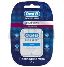*Зубная нить ORAL-B Pro-Expert Clinic Line 25 м