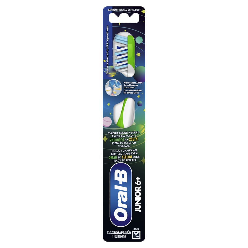 Зубная щетка ORAL-B Junior для детей (6-12) Мягкая