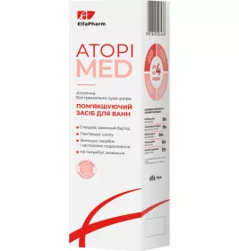 *Средство Эльфа Atopi Med Смягчающее д/ванн 400мл