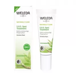 *Средство Weleda Naturally Clear S.O.S. от прыщей 10 мл