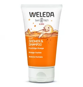 Шампунь-гель Weleda 2 в 1 для детей апельсин 150 мл