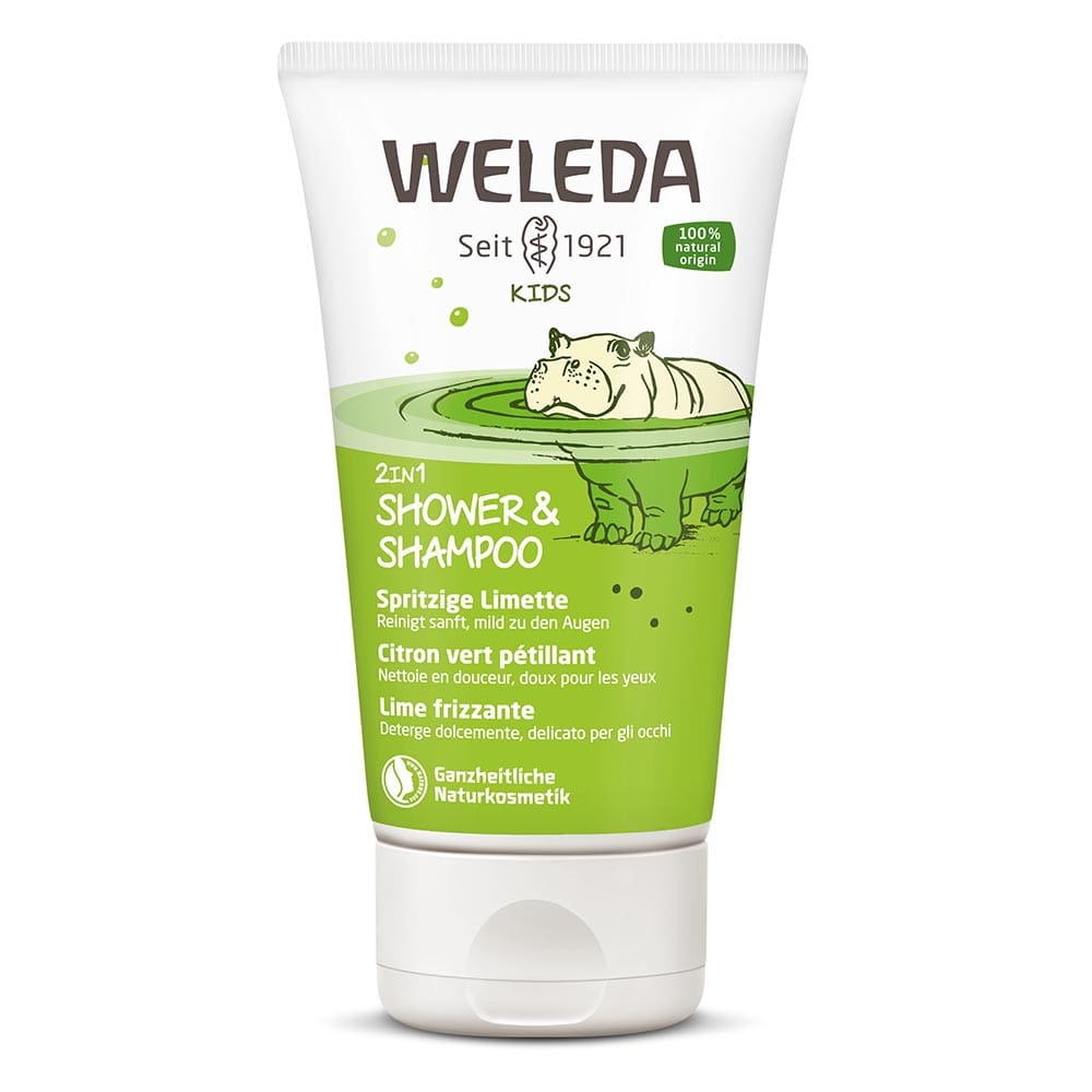 Шампунь-гель Weleda 2 в 1 для детей лайм 150 мл Шампунь-гель Weleda 2 в 1 для детей лайм 150 мл