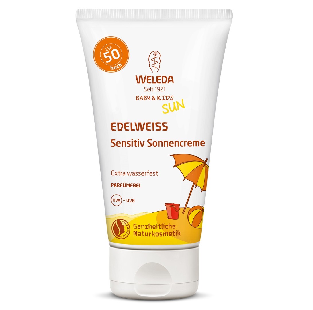 *Крем Weleda Едельвейс сонцезахисний для чутливої шкіри SPF50 50 мл